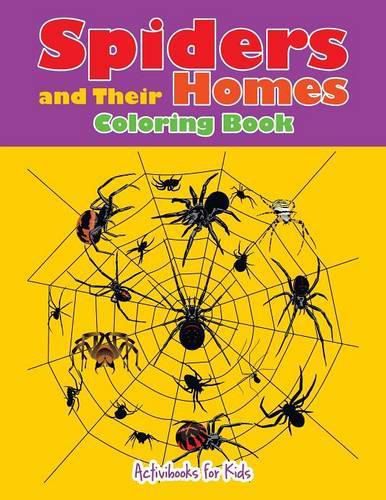 Cover image for Spiders and Their Homes Coloring Book