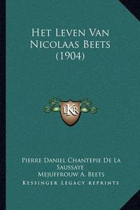 Cover image for Het Leven Van Nicolaas Beets (1904)
