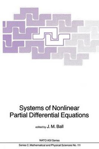 Cover image for Systems of Nonlinear Partial Differential Equations