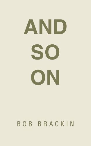 Cover image for And So On