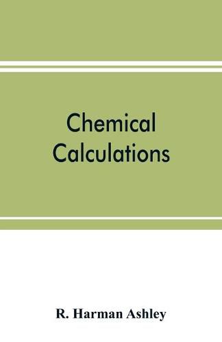Cover image for Chemical calculations