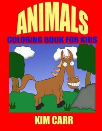 Cover image for Animals: Coloring Book for Kids