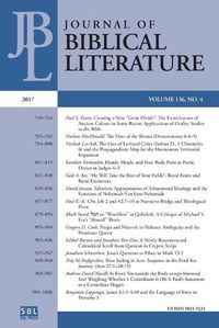 Cover image for Journal of Biblical Literature 136.4 (2017)