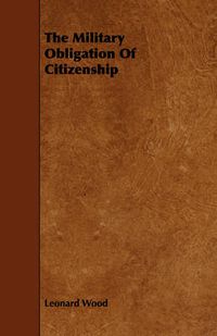Cover image for The Military Obligation of Citizenship