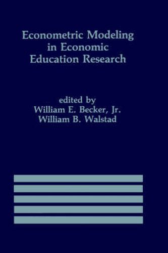 Cover image for Econometric Modeling in Economic Education Research