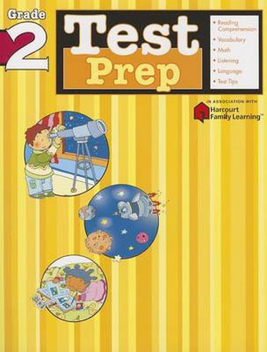 Cover image for Test Prep: Grade 2 (Flash Kids Harcourt Family Learning)