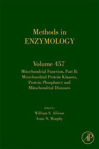 Mitochondrial Function, Part B: Mitochondrial Protein Kinases, Protein Phosphatases and Mitochondrial Diseases