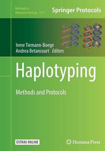 Cover image for Haplotyping: Methods and Protocols