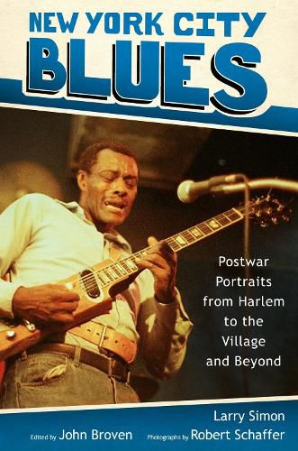 Cover image for New York City Blues: Postwar Portraits from Harlem to the Village and Beyond
