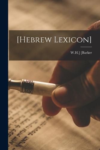 Cover image for [hebrew Lexicon]