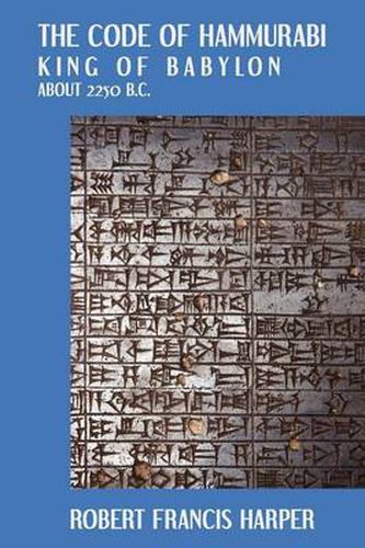 Cover image for The Code of Hammurabi