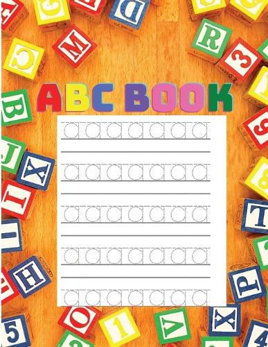 Cover image for Alphabet Book for Kids: Trace Letters, Handwriting Practice Book for Kindergarten and Preschool Toddlers