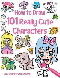 Cover image for How to Draw 101 Cute Characters