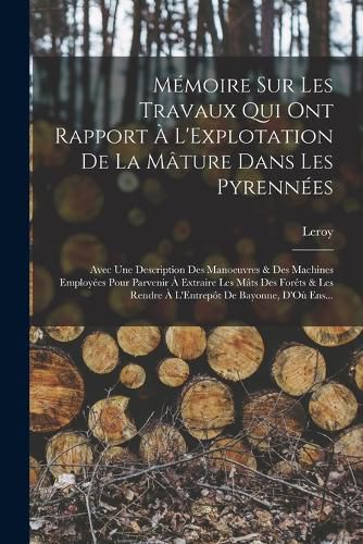 Cover image for Memoire Sur Les Travaux Qui Ont Rapport A L'Explotation De La Mature Dans Les Pyrennees
