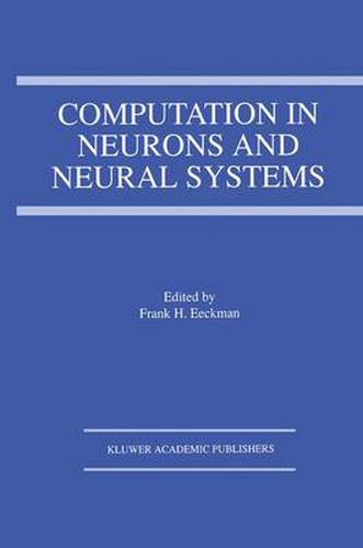 Cover image for Computation in Neurons and Neural Systems