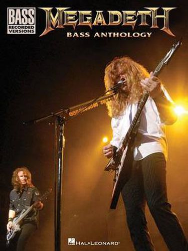 Cover image for Megadeth Bass Anthology