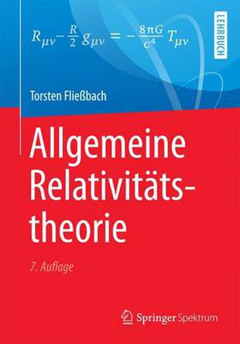 Cover image for Allgemeine Relativitatstheorie