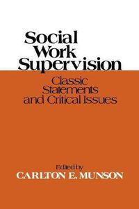 Cover image for Social Work Supervision