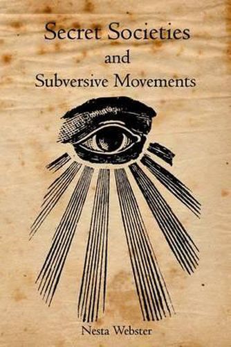 Cover image for Secret Societies and Subversive Movements
