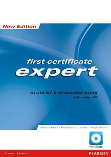 Cover image for FCE Expert New Edition Students Resource Book no Key/CD Pack