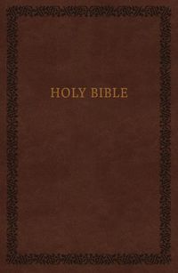 Cover image for NKJV, Holy Bible, Soft Touch Edition, Leathersoft, Brown, Comfort Print: Holy Bible, New King James Version