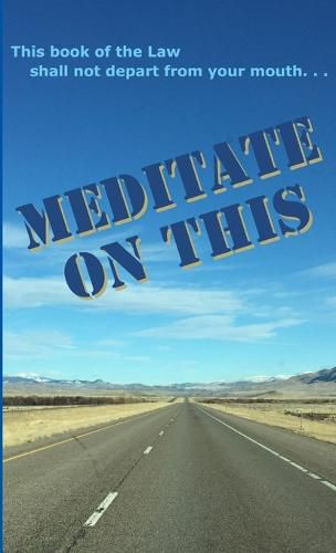 Cover image for Meditate On This