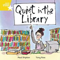 Cover image for Rigby Star Independent Yellow Reader 16 Quiet in the Library