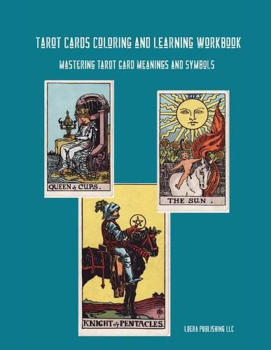 Cover image for Tarot Cards Coloring and Learning Workbook