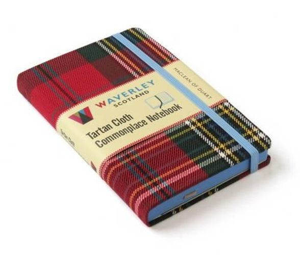 Cover image for Waverley (M): Maclean of Duart Tartan Cloth Commonplace Pocket Notebook