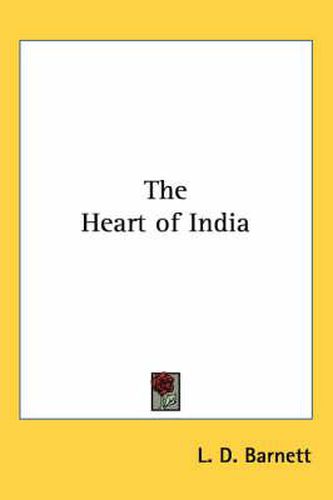 Cover image for The Heart of India