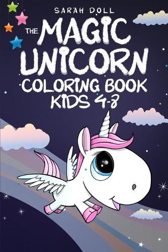 Cover image for The Magic Unicorn Coloring Book