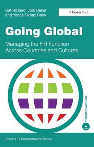 Cover image for Going Global: Managing the HR Function Across Countries and Cultures