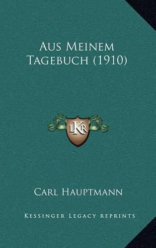 Aus Meinem Tagebuch (1910)