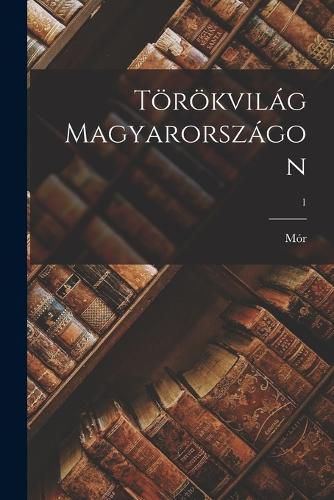 Cover image for Toeroekvilag Magyarorszagon; 1