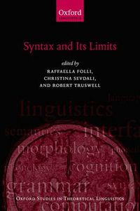 Cover image for Syntax and its Limits