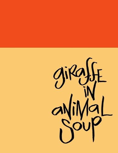 Cover image for Madding Mission "Giraffe In Animal Soup" Jotter Book
