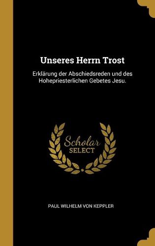 Cover image for Unseres Herrn Trost