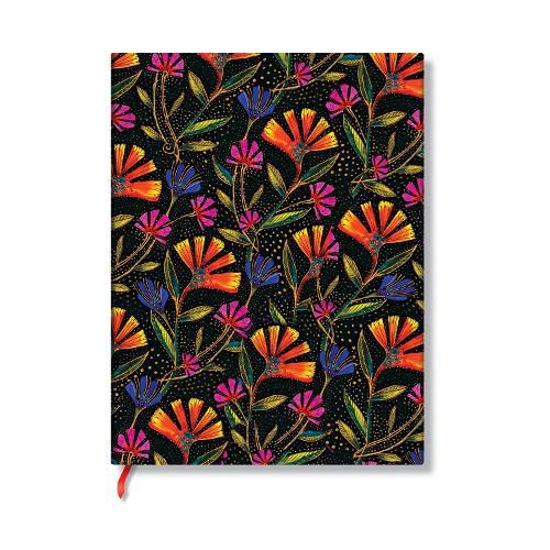 Cover image for Wild Flowers (Playful Creations) Midi Hardback Address Book (Elastic Band Closure)