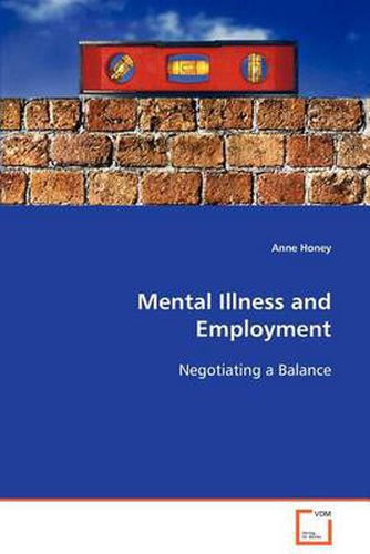 Cover image for Mental Illness and Employment