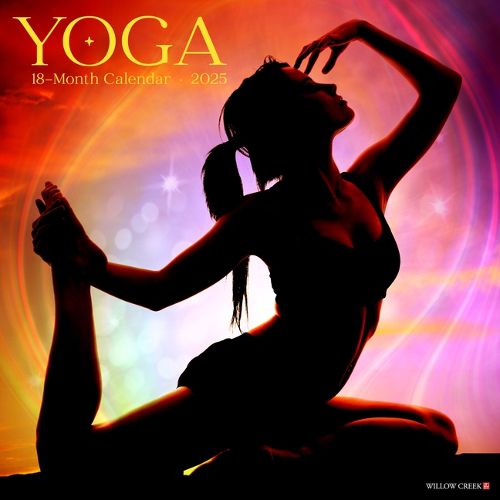 Yoga 2025 12 X 12 Wall Calendar