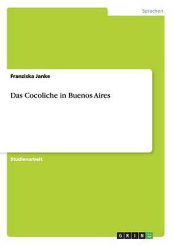 Cover image for Das Cocoliche in Buenos Aires