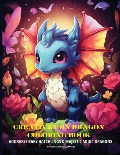 Cover image for Creative Fun Dragon Coloring Book