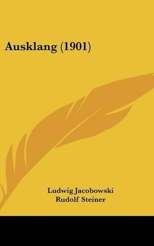 Cover image for Ausklang (1901)
