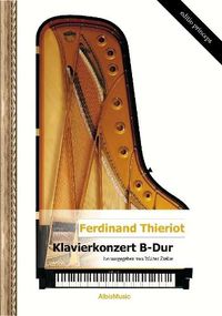 Cover image for Klavierkonzert B-Dur (Hrsg.: Walter Zielke)