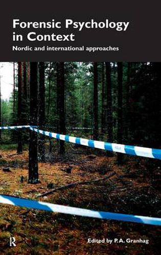 Cover image for Forensic Psychology in Context: Nordic and International Approaches