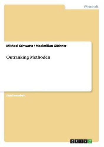Cover image for Outranking Methoden