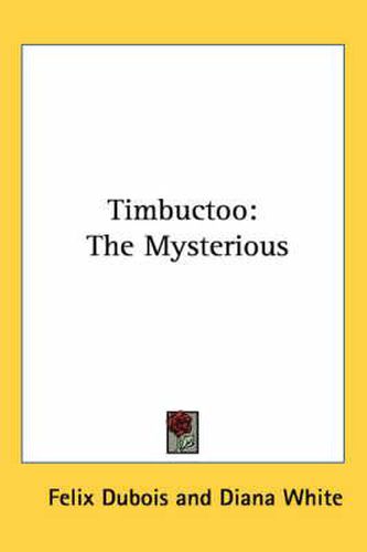 Timbuctoo: The Mysterious