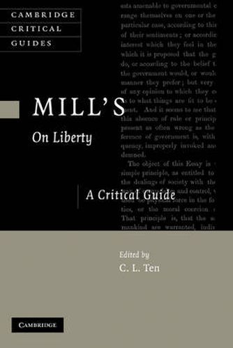 Cover image for Mill's On Liberty: A Critical Guide