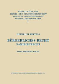 Cover image for Burgerliches Recht: Familienrecht