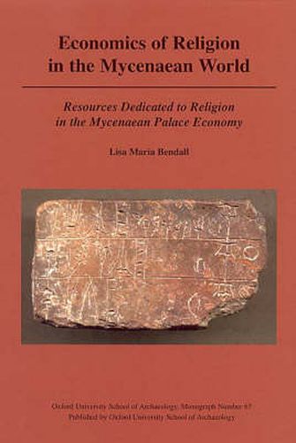 Cover image for Economics of Religion in the Mycenaean World